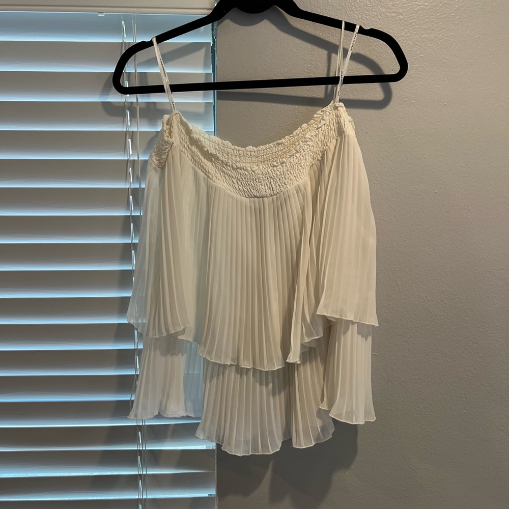 Zara off the shoulder top